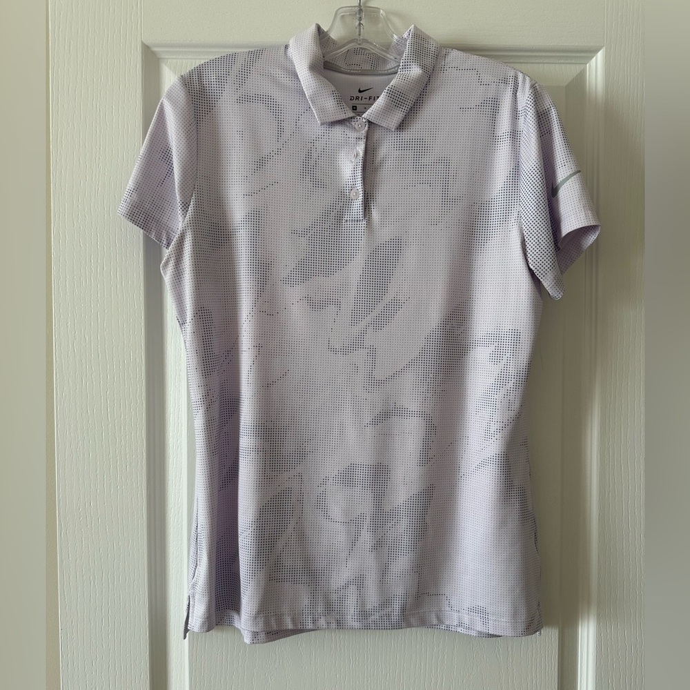Nike Ladies Golf Polo Purple Medium
